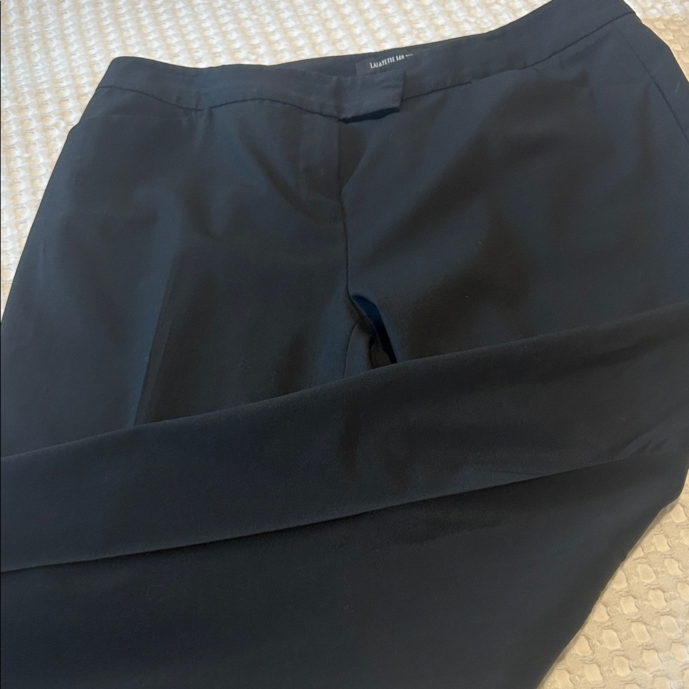 Lafayette 148 New York Black Skinny Pants